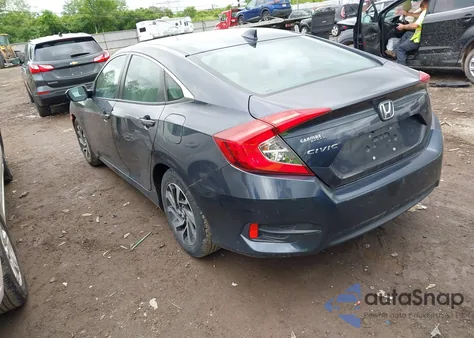 2018 Honda Civic Ex z USA, uszkodzony, nr VIN 2HGFC2F70JH550945